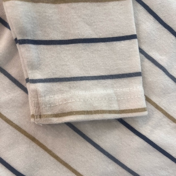 Carters Baby Boy Overall Set Bear Puppy Blue Stripes Long Sleeve 12 months - Picture 4 of 11